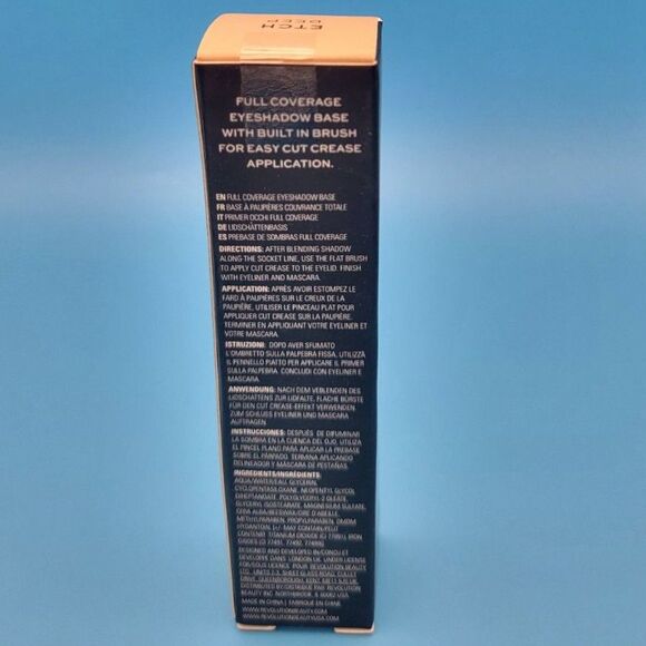 Revolution Cut Crease Canvas Full Coverage Eyeshadow Base - Etch Deep - New - Picture 3 of 7